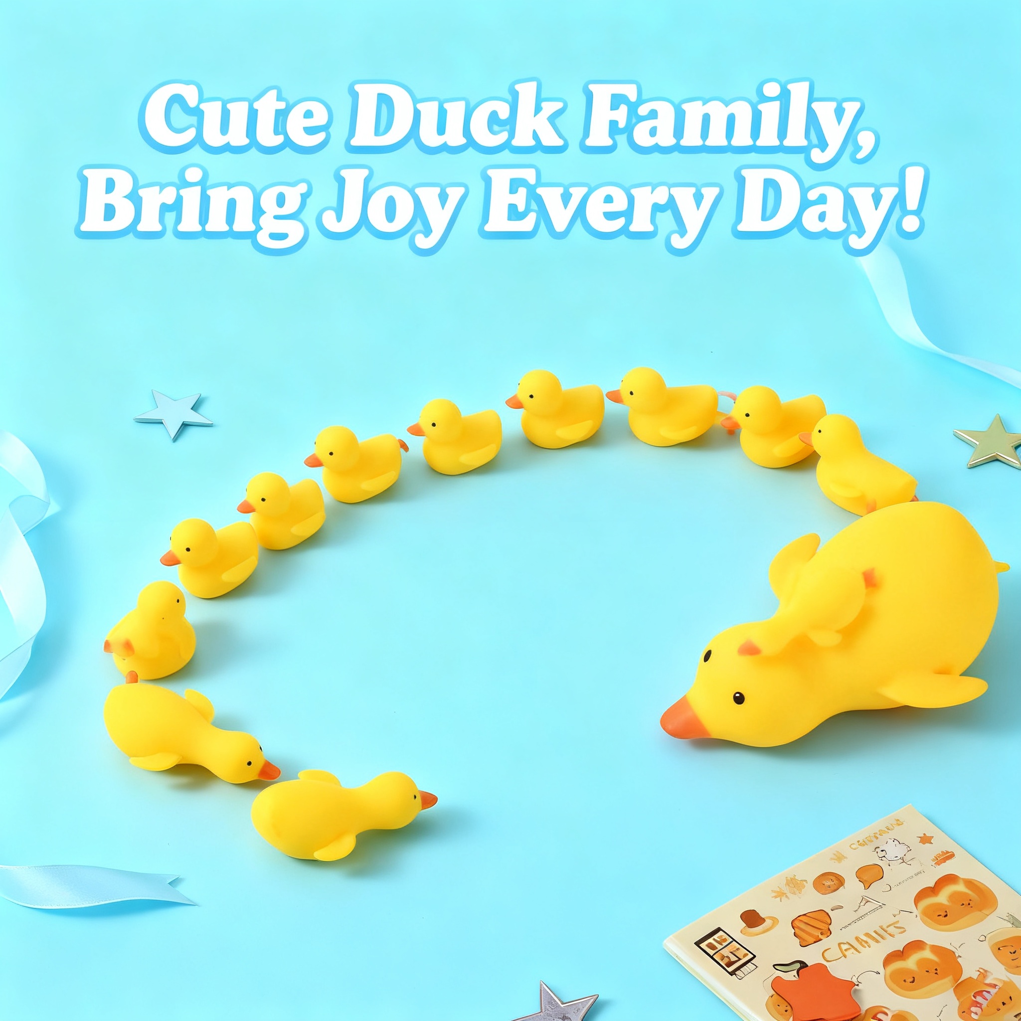Party Games For Adults And Kids - Cute Squishy Duck Goose Stretch Antistress
