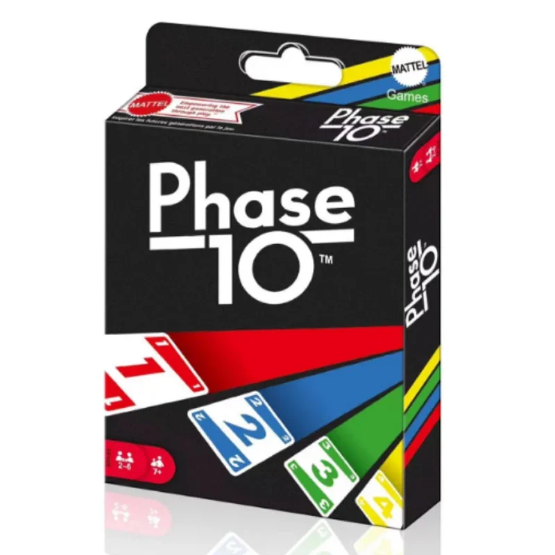 Party Games Multiplayer - 2026 New selling Phase 10 Kartenspiel,