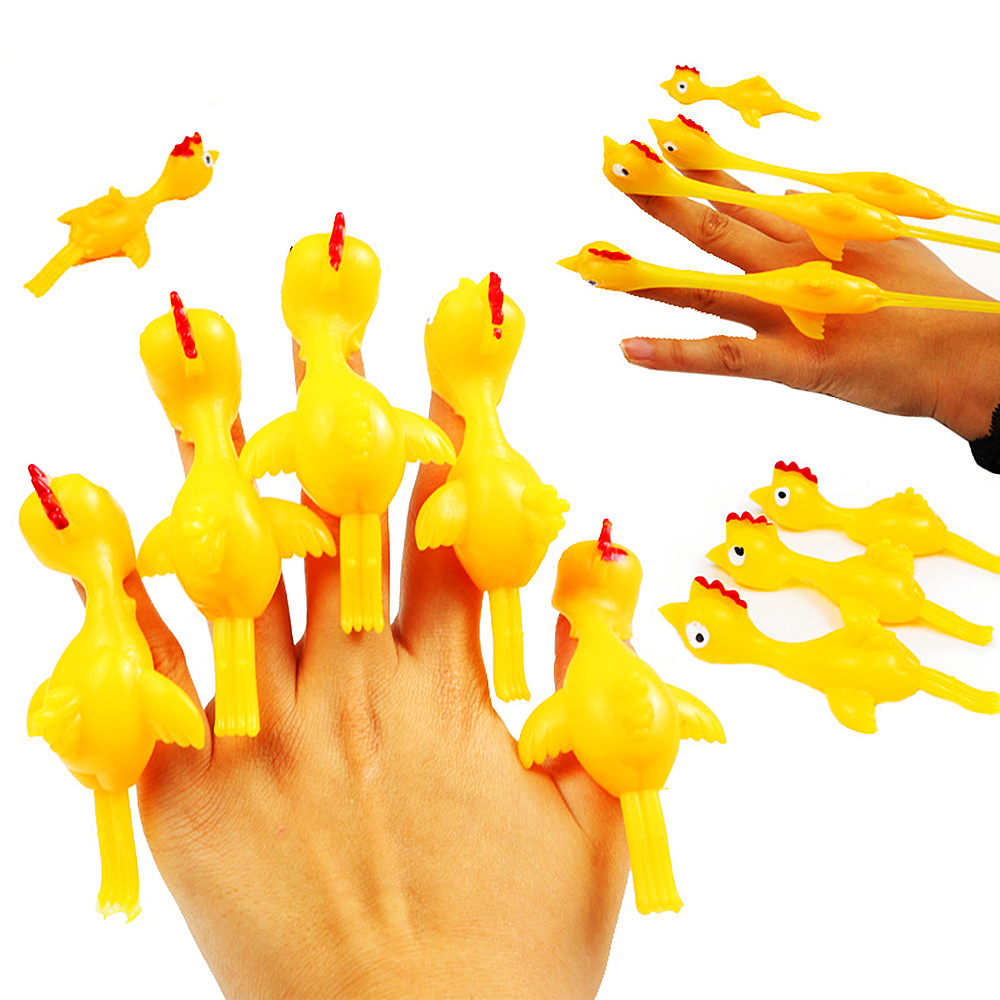 Party Games Easter For Kids - 30Pcs Fun Soft Plastic Finger Catapult