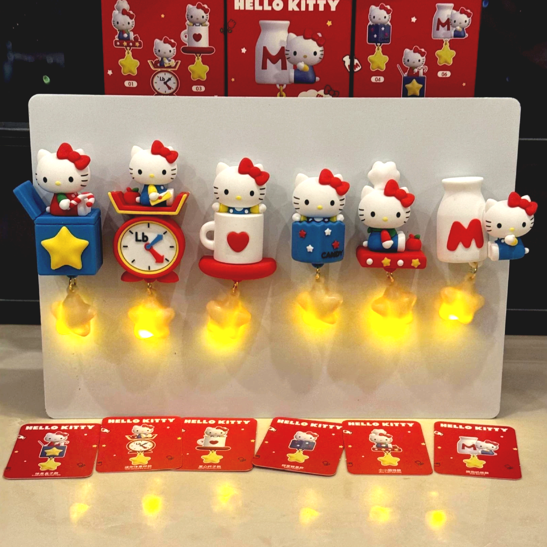 Party Games New Year - Refrigerator Sticker Hellokity Retro Restaurant Series