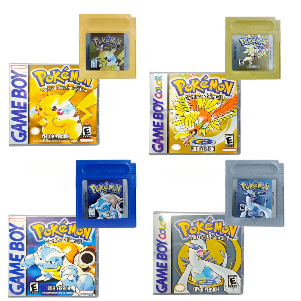 Party Games Gender Reveal - 7 Styles Classic Pokemon GBC Game