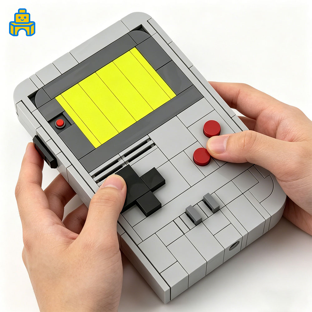Party Games On Switch - DIY Handheld Game Console Building Blocks
