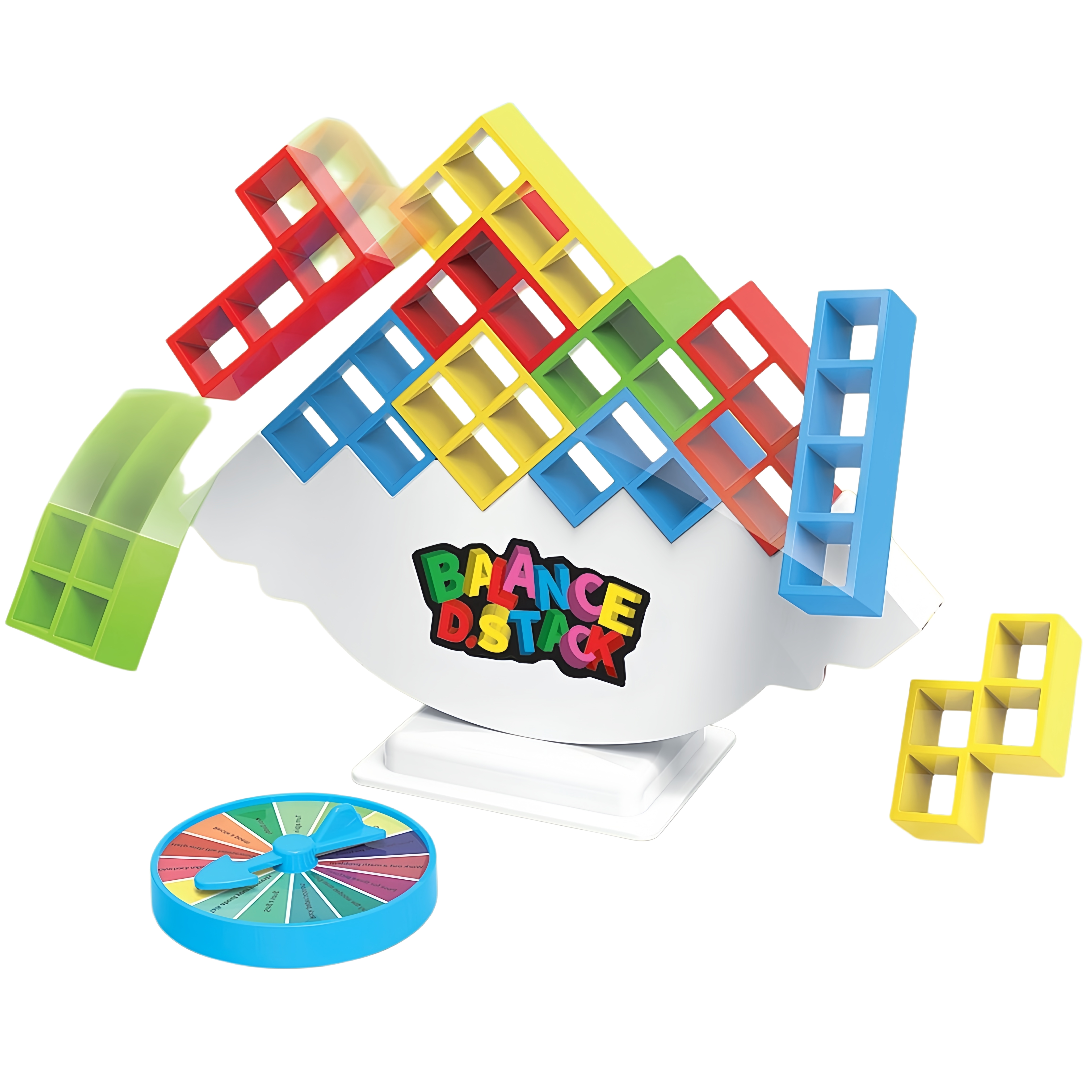 Party Games Indoor - Interactive Balance Block Game Stack High