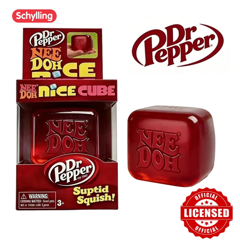 Party Games For Adults And Kids - Dr Pepper x NeeDoh Nice Cube