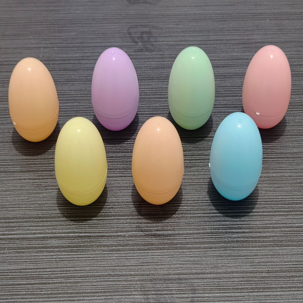 Party Games Easter For Kids - 5pcs Fillable Easter Eggs Color Plastic