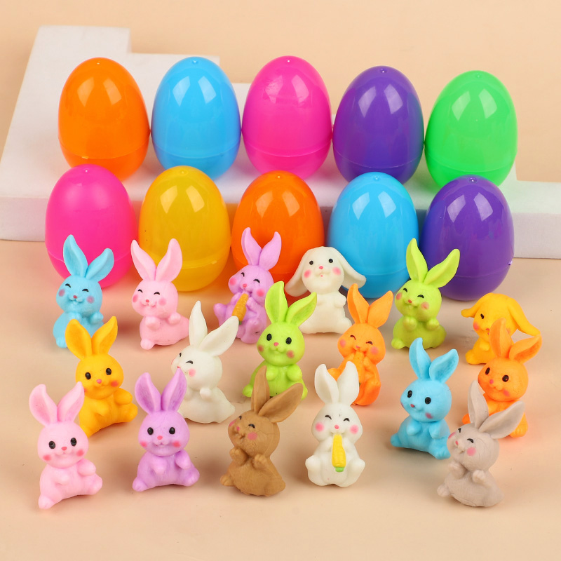 24Pcs Easter Egg With Rabbit F - Party Games Easter For Kids recensione e prezzo