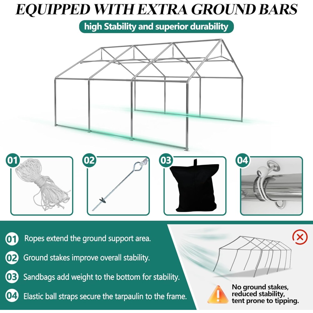 20' X 20' Heavy Duty Party Ten - Party Games Indoor recensione e prezzo