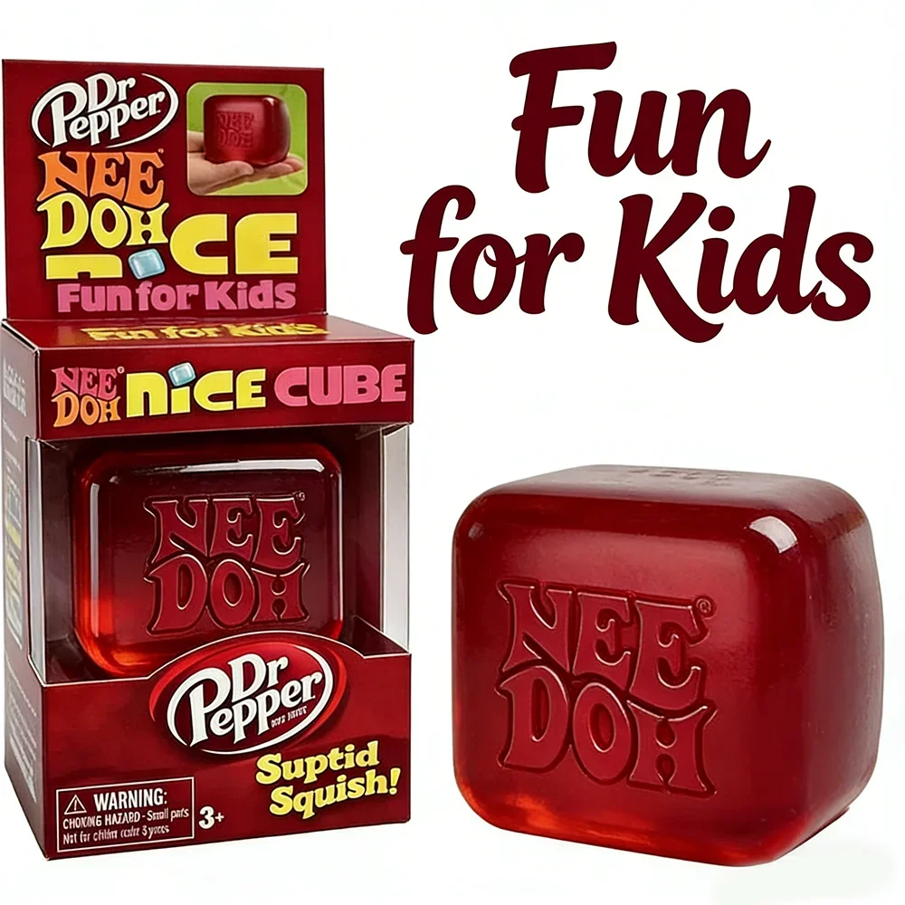 Dr Pepper x NeeDoh Nice Cube S - Party Games For Adults And Kids recensione e prezzo