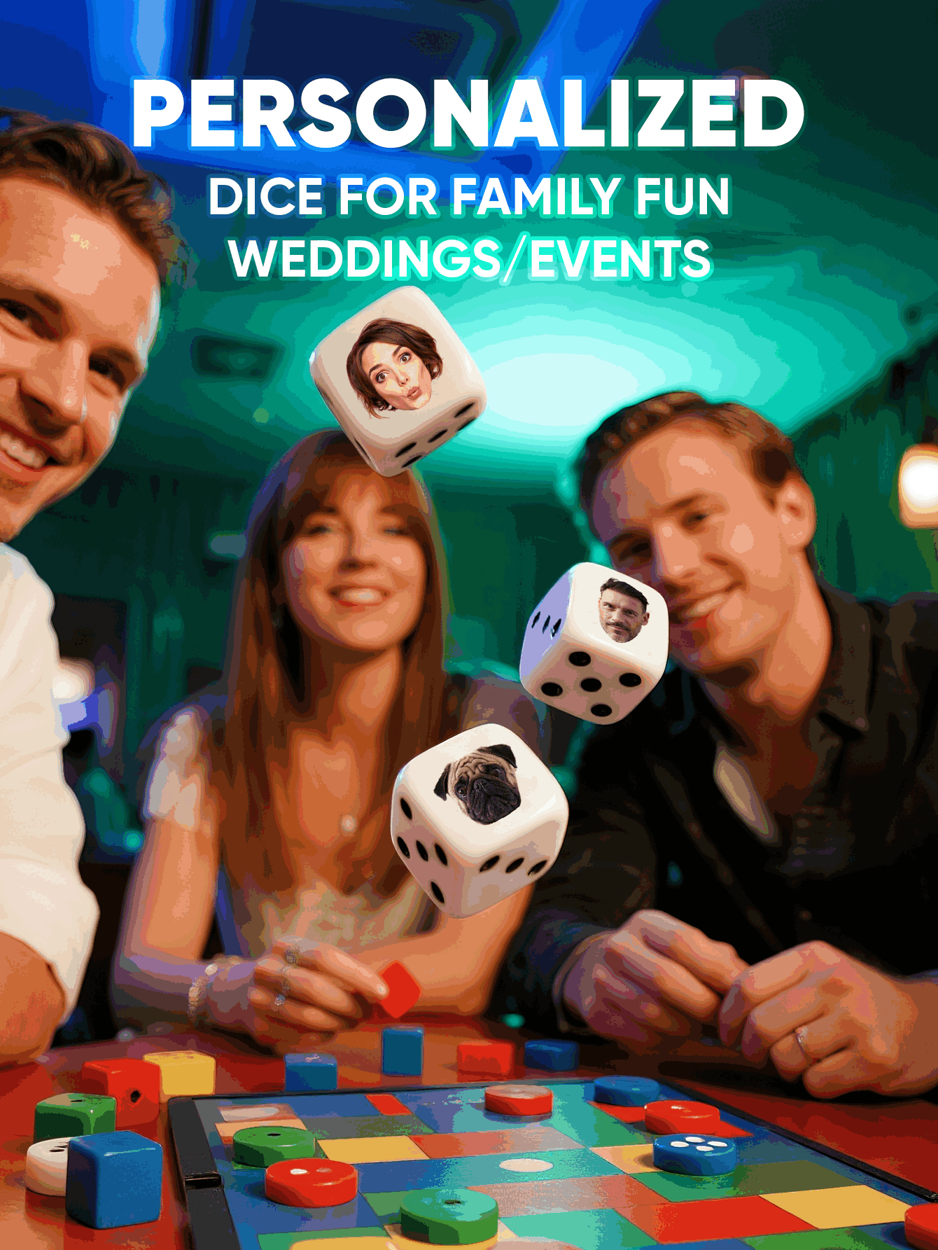 Custom Face Dice Personalized  - Party Games Gifts recensione e prezzo