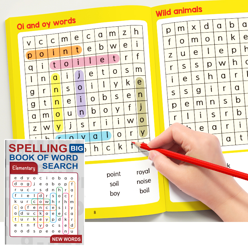 32-Page Word Search Game Book, - Party Games New Year recensione e prezzo