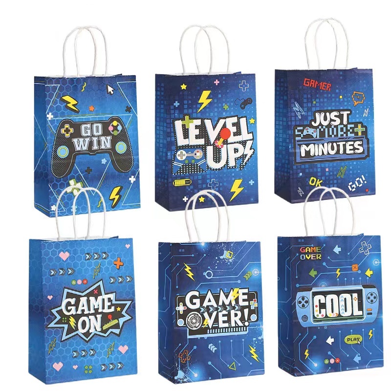6/24Pcs Video Game on Theme Pa - Party Games Easter For Kids recensione e prezzo