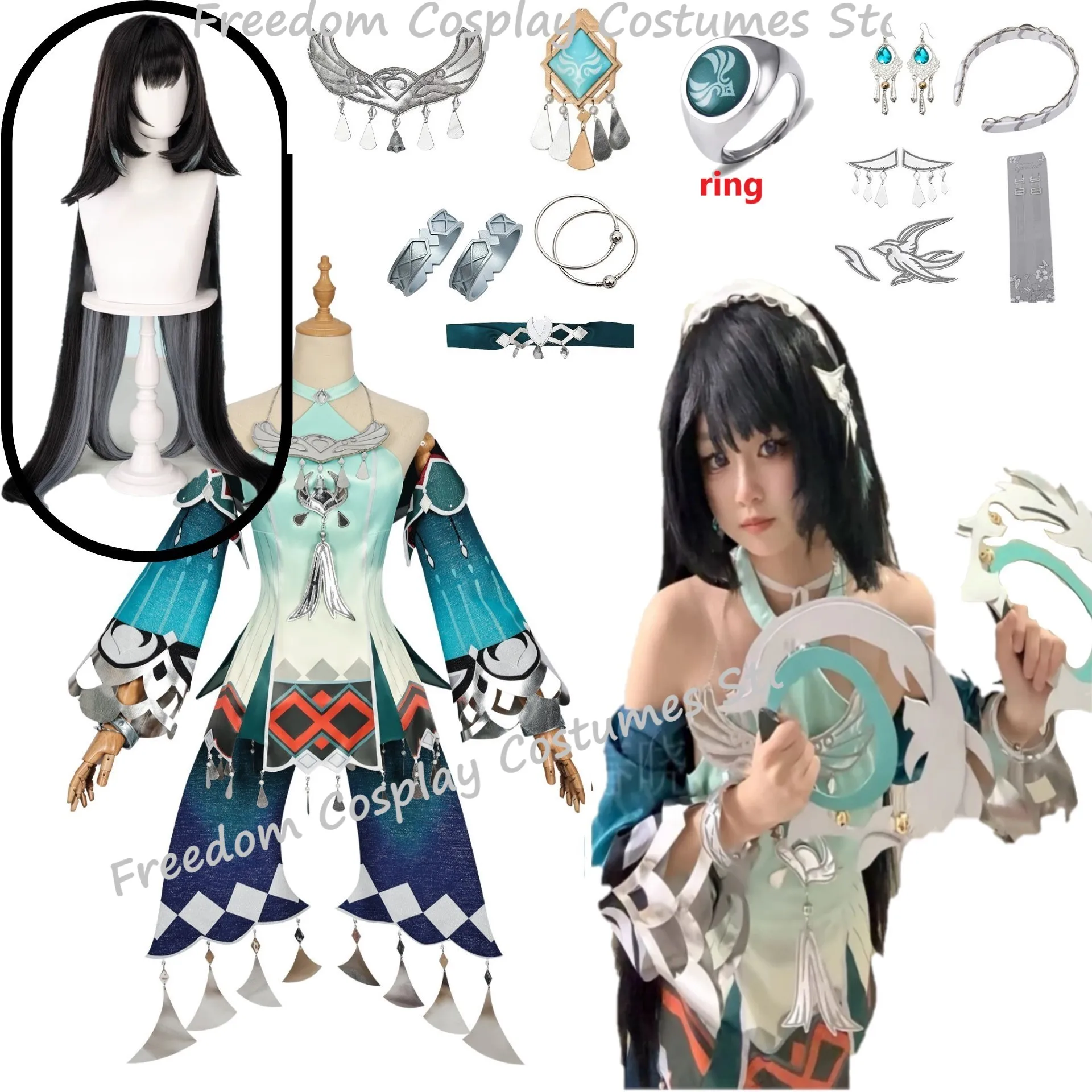 In Stock Lan Yan Cosplay Costu - Party Games New recensione e prezzo