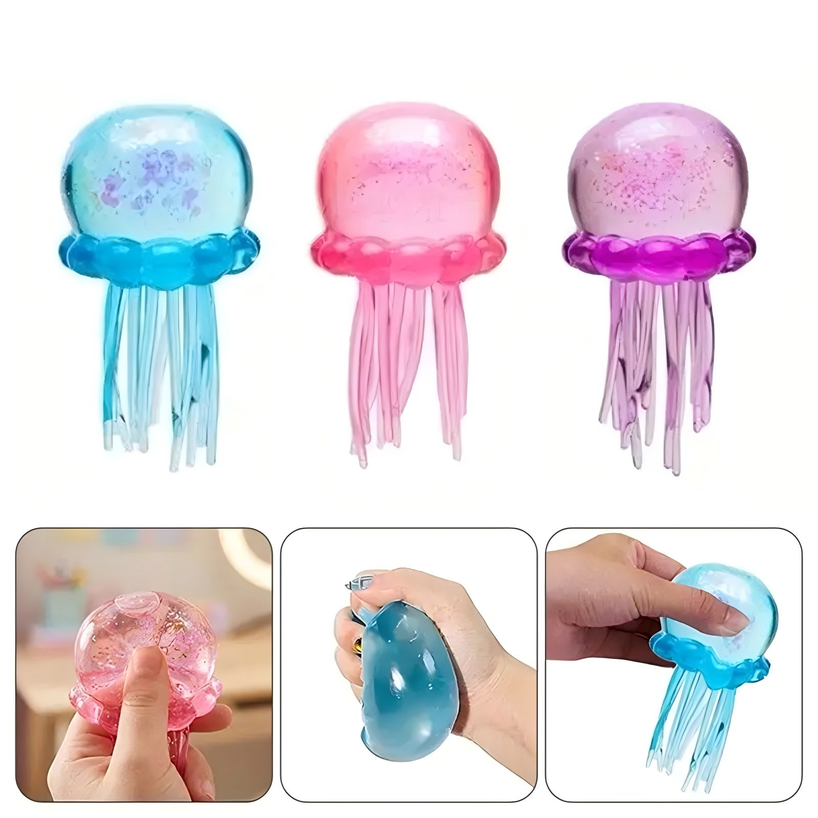 Trending Jellyfish Cube Squish - Party Games For Adults And Kids recensione e prezzo