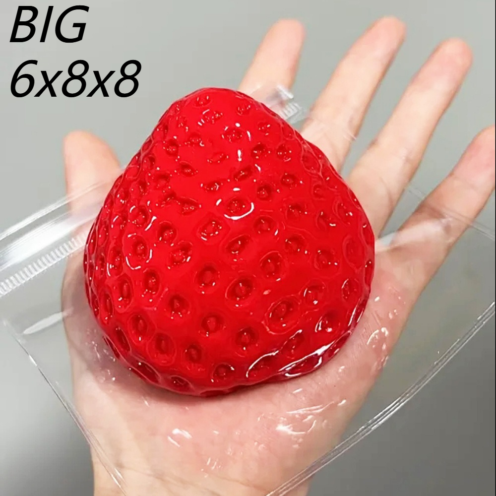 Strawberry Squeeze Toy Fidget  - Party Games For Adults And Kids recensione e prezzo
