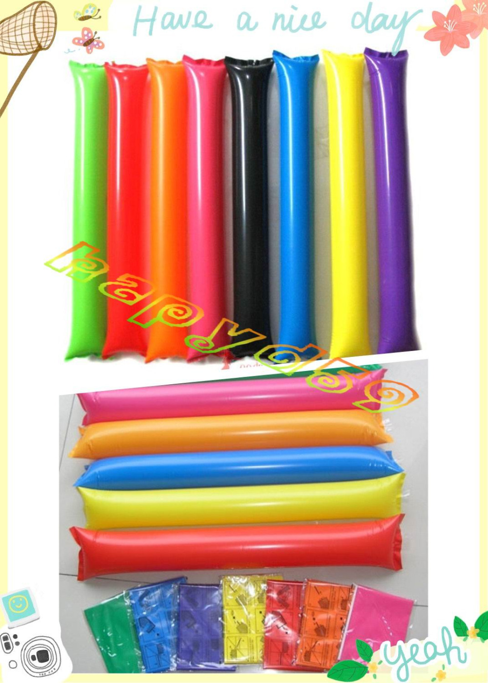 100pcs 60cm clapper ballon bea - Party Games Gender Reveal recensione e prezzo