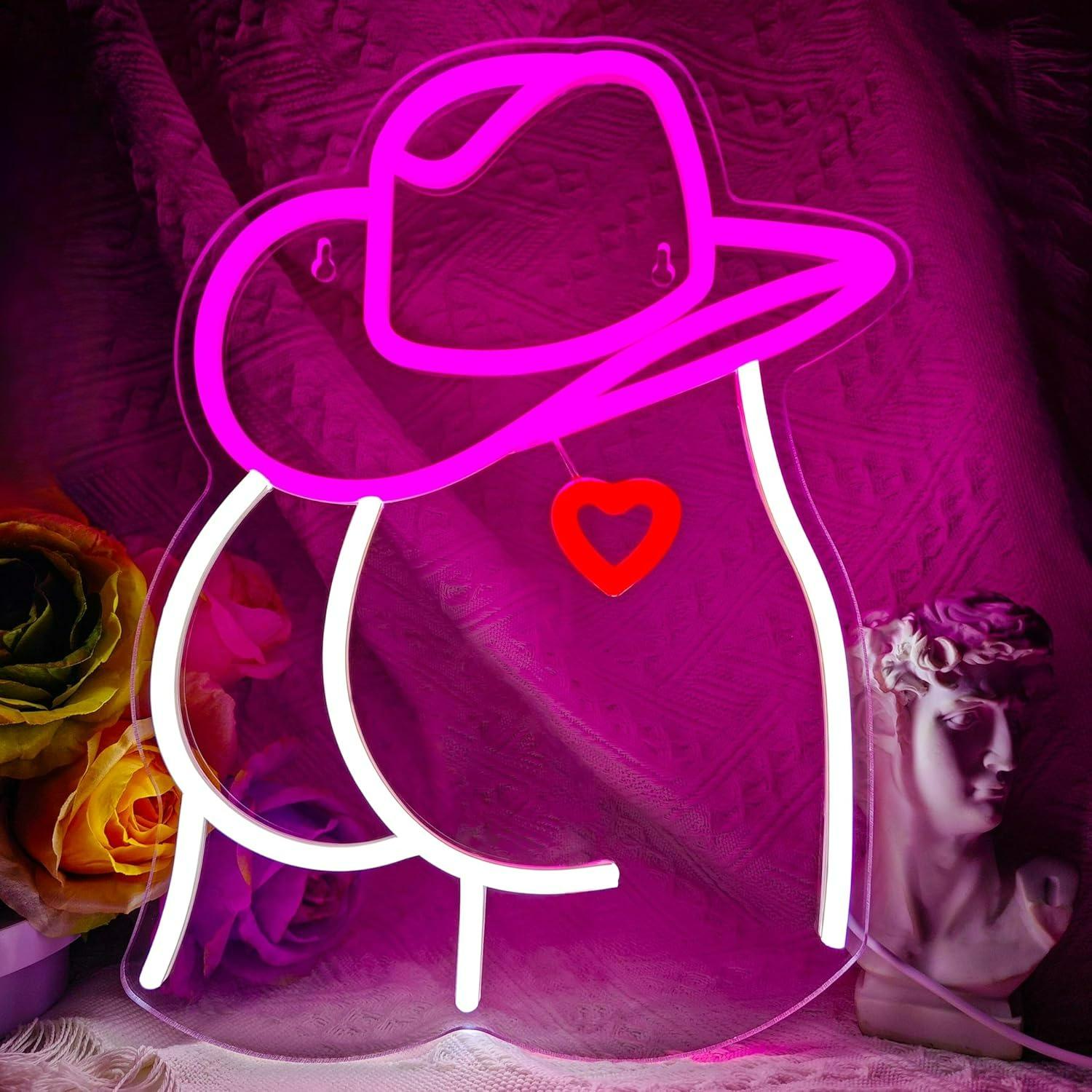 Cowgirl Neon Sign Dimmable LED - Party Games Gifts recensione e prezzo