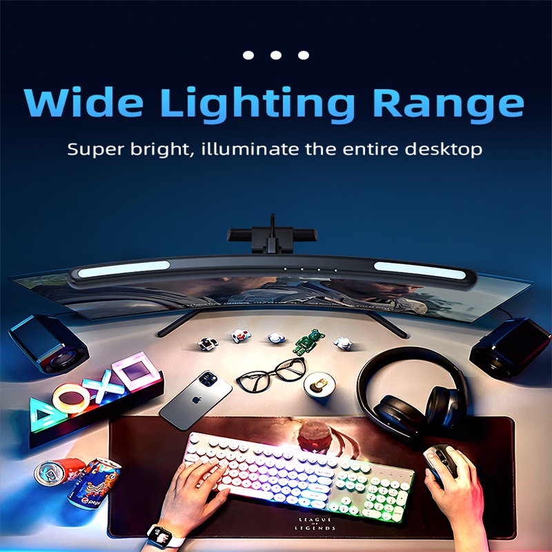 Curved LED Monitor Light Bar R - Party Games On Switch recensione e prezzo
