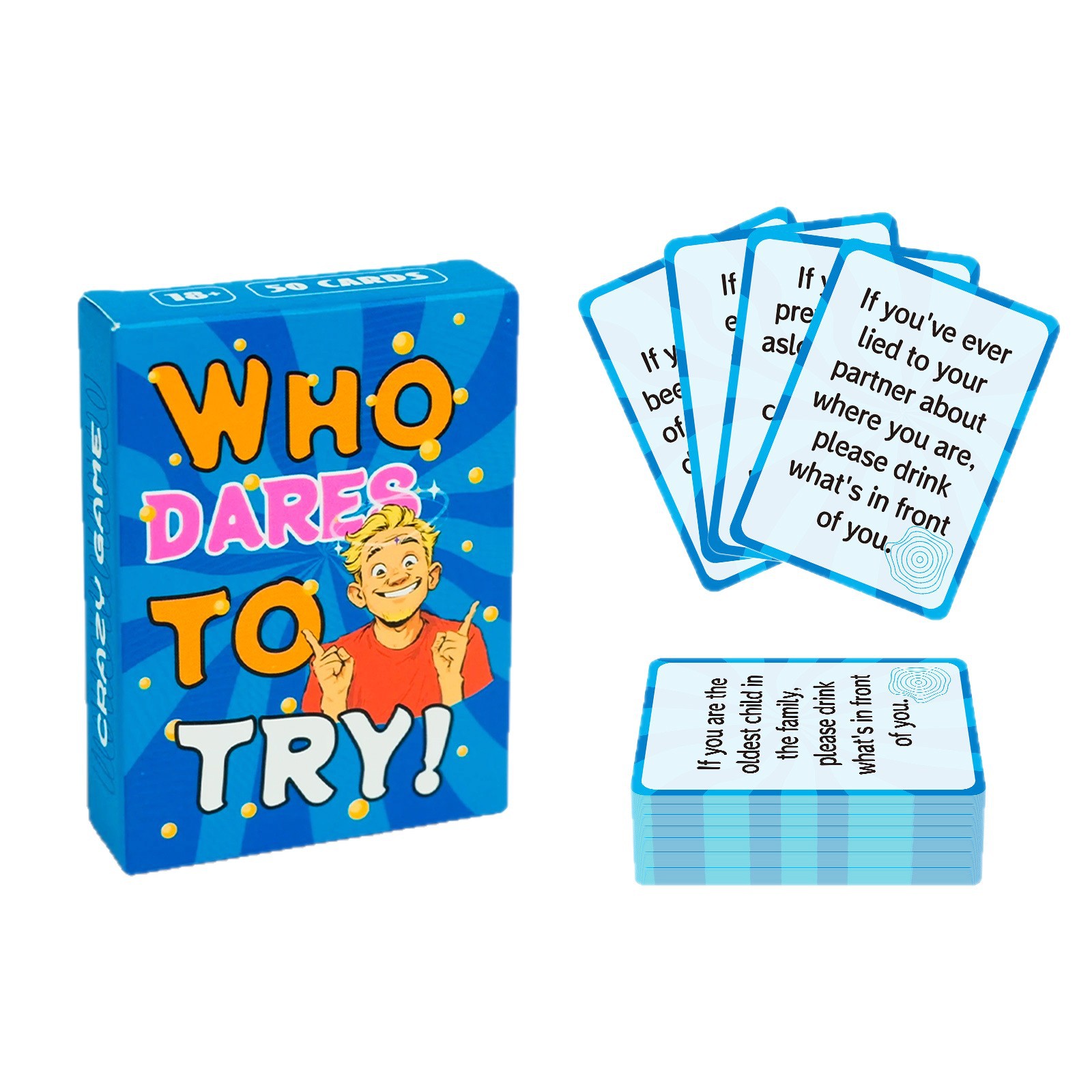 50PCS English Drinking Game Ca - Party Games Cards recensione e prezzo