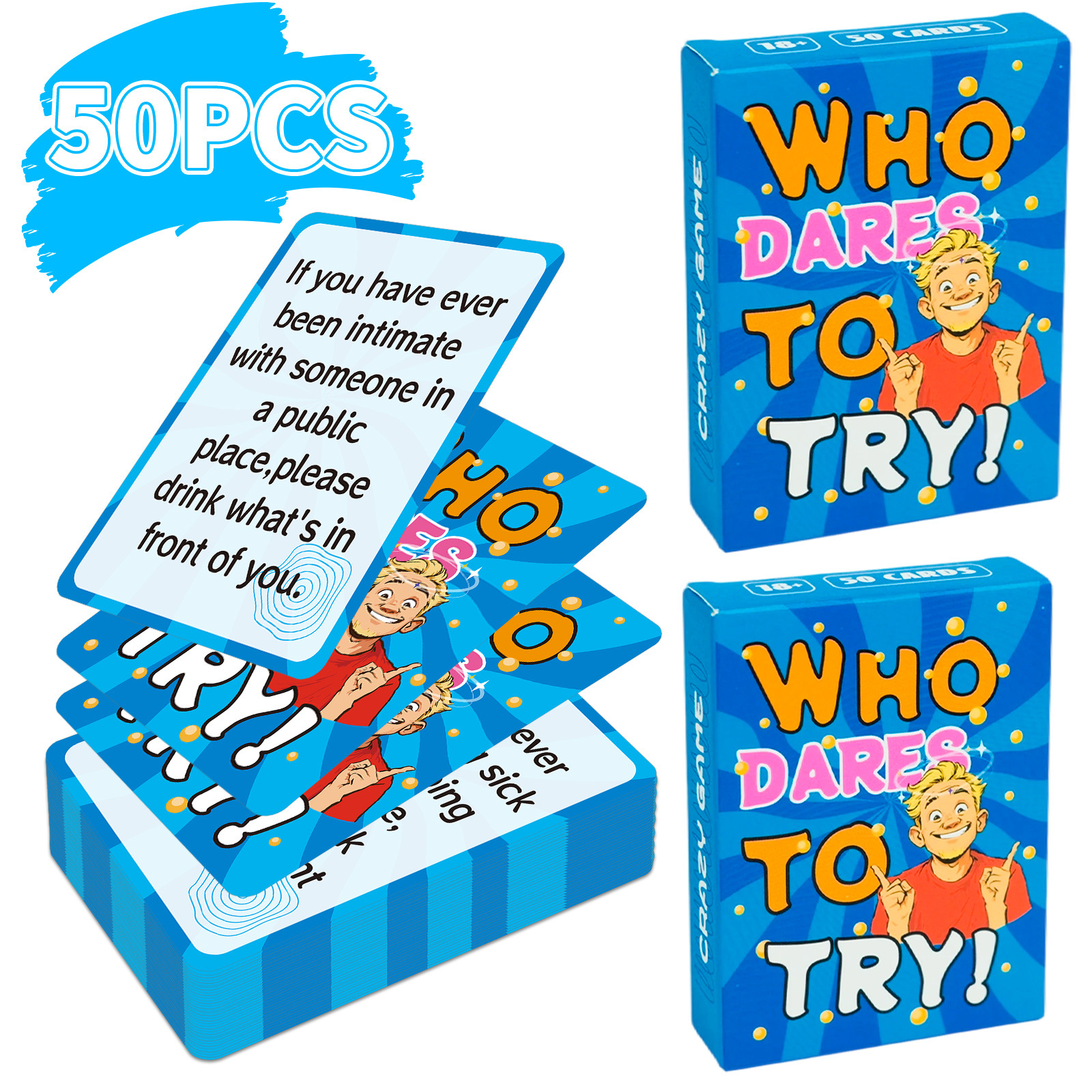50PCS English Drinking Game Ca - Party Games Cards recensione e prezzo