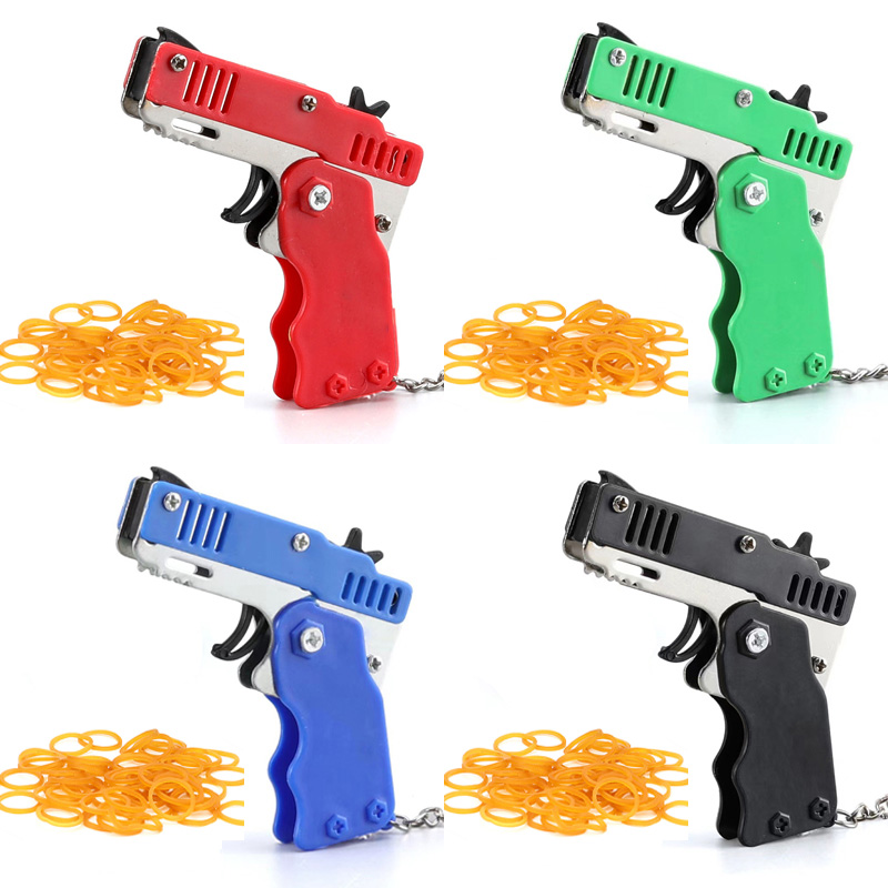 Mini Keychain Rubber Band Gun  - Party Games Gender Reveal recensione e prezzo
