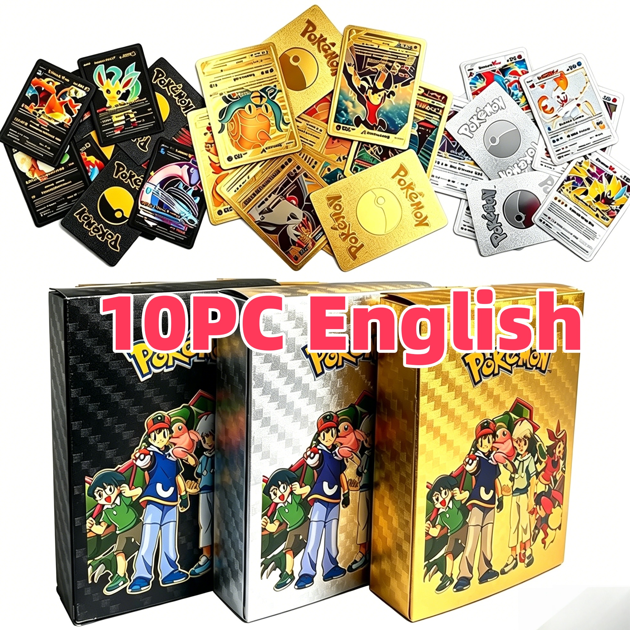5/10PCS Pakemon Card Vmax GX G - Party Games Cards recensione e prezzo