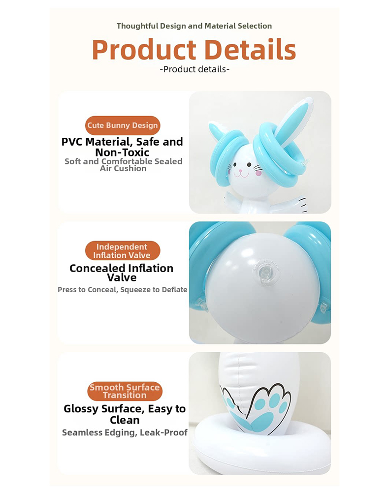 Easter Inflatable Bunny Ring T - Party Games Indoor recensione e prezzo