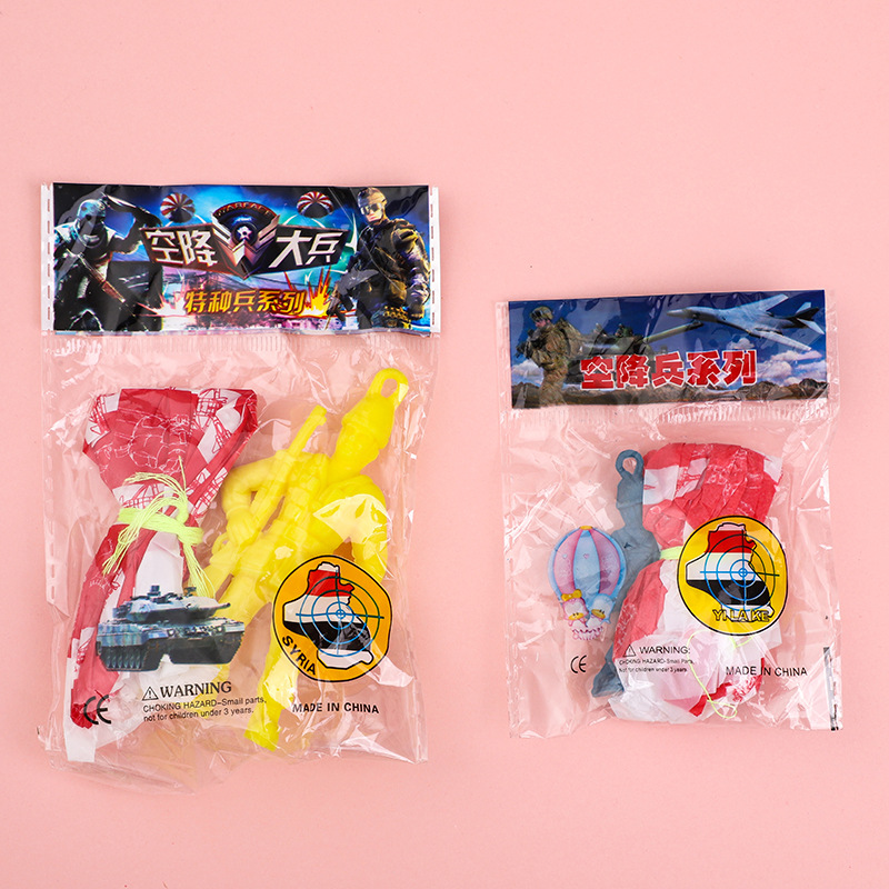 10pcs Plastic Ejecting Parachu - Party Games Gender Reveal recensione e prezzo