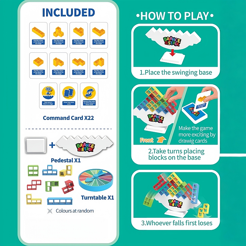 Interactive Balance Block Game - Party Games Indoor recensione e prezzo