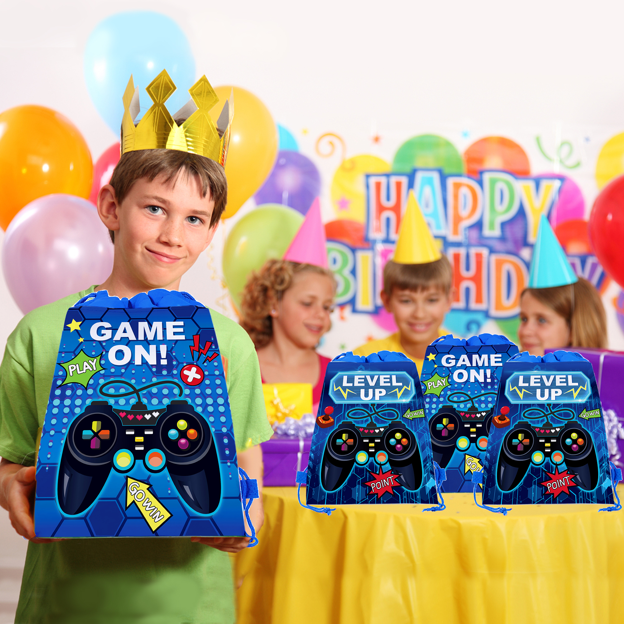Cartoon Handle Game Birthday N - Party Games Gender Reveal recensione e prezzo