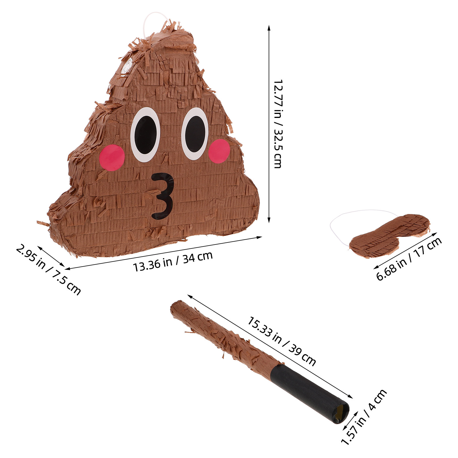 1Set Poop Themed Pinata Set fo - Party Games Indoor recensione e prezzo