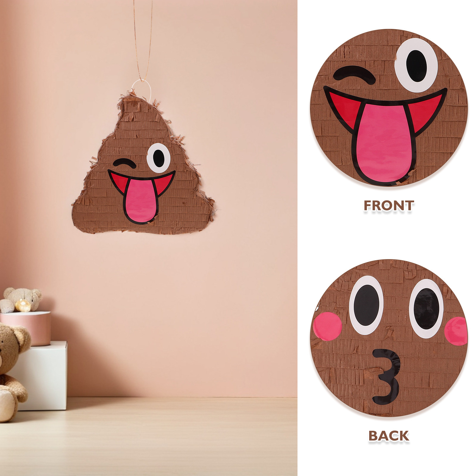 1Set Poop Themed Pinata Set fo - Party Games Indoor recensione e prezzo