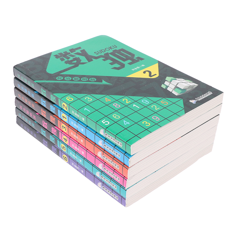 New Hot 6 Books/Set Sudoku Thi - Party Games New Year recensione e prezzo
